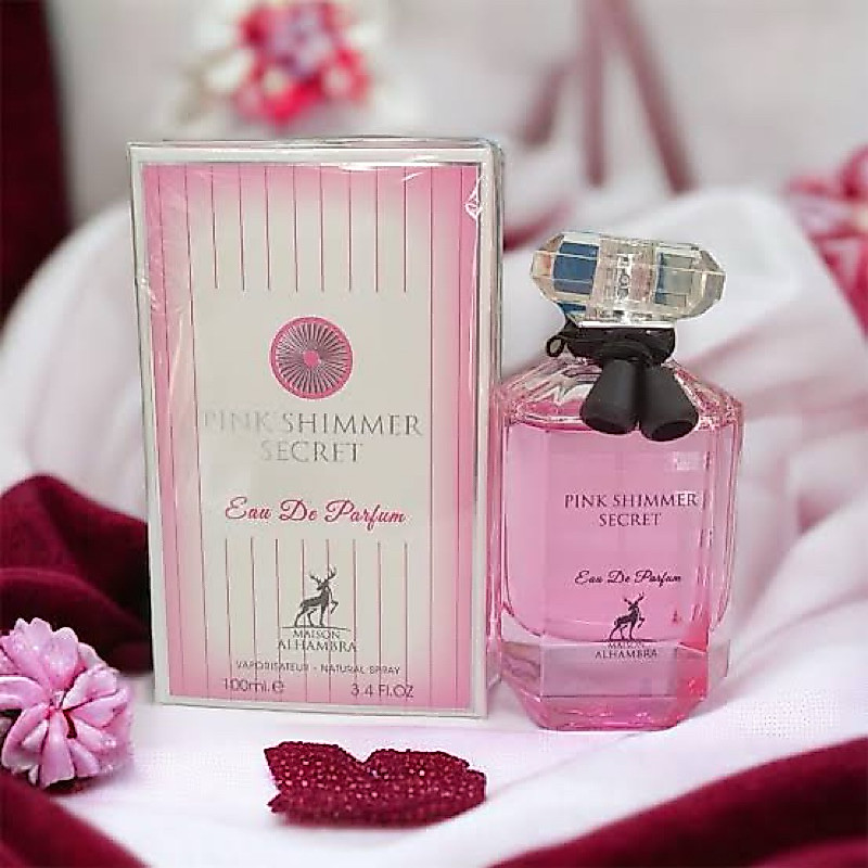 Pink Shimmer Secret Maison Alhambra for women