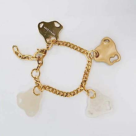 PIPATCHARA Infinitude Bracelet Gold (White Gold, Free Size)