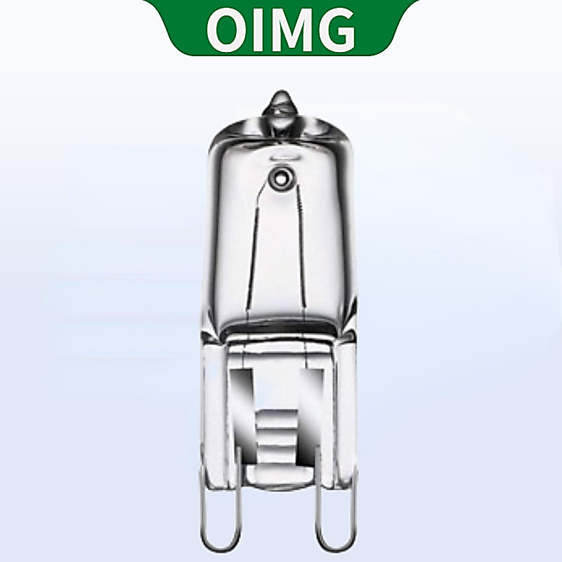 OIMG G9 เตาอบทนอุณหภูมิสูงทนทานหลอดฮาโลเจนโคมไฟสําหรับตู้เย็นเตาอบพัดลม 42W