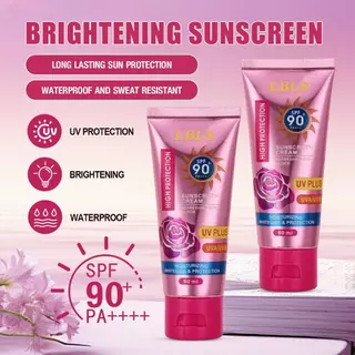 🔥ซื้อ 1แถม1🔥LBLS ครีมกันแดด SPF90+++ 3 IN 1 Rose Sunscreem กันน้ำและกันเหงื่อ มัลติเอฟเฟ็กต์ ครีม มอยส์เจอร์ไรเซอร์ 60ML
