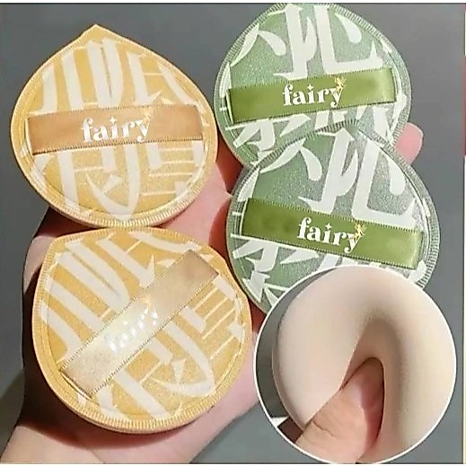 FAIRY พัฟแต่งหน้า พัฟคุชชั่น พัฟมาร์ชแมลโลว์ ทรงหยดน้ำ ไซส์ XL หนานุ่ม เกลี่ยเนียน ไม่ระคายผิว