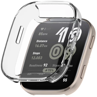 เคส TPU แบบนุ่มปกป้องหน้าจอสําหรับ Huami Amazfit Bip max A2568 Bip6 กันชนป้องกันโปร่งใสคลุมทั้งหมด