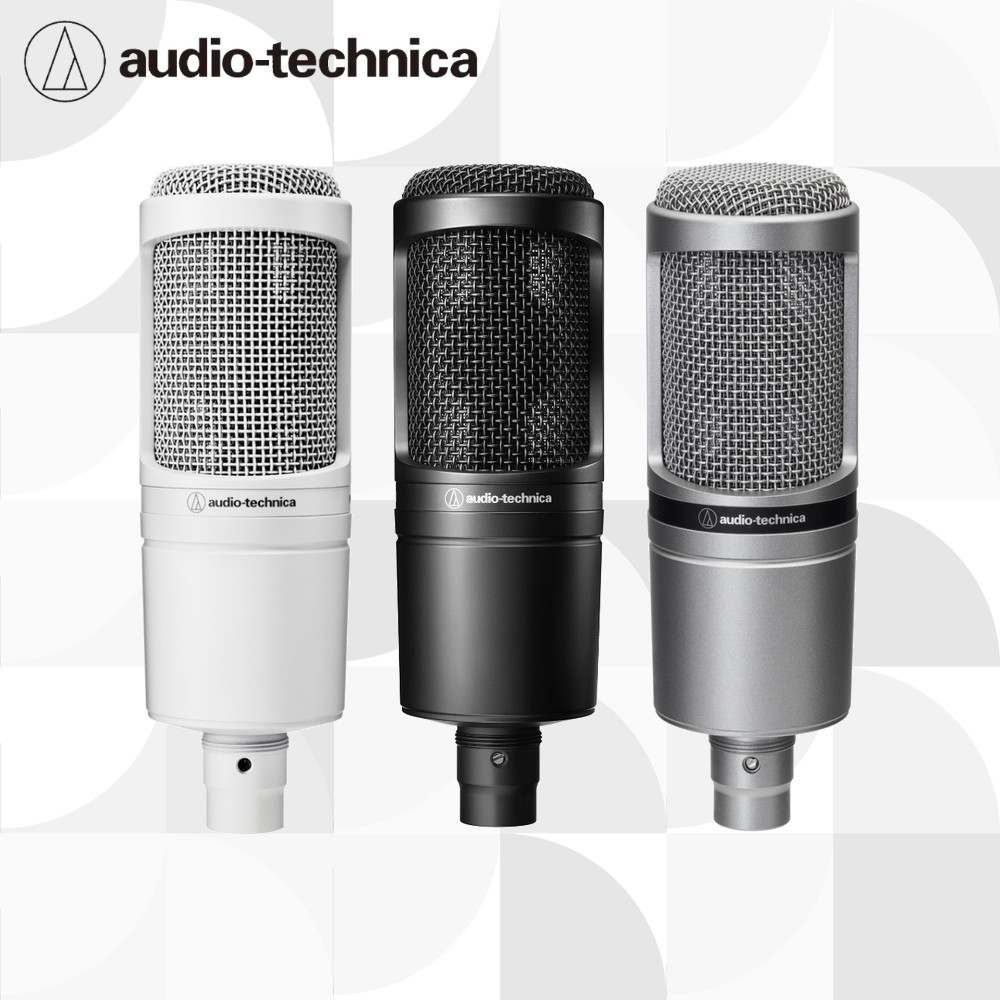 audio-technica AT2020 Condenser Microphone ไมโครโฟน【ส่งตรงจากญี่ปุ่น】