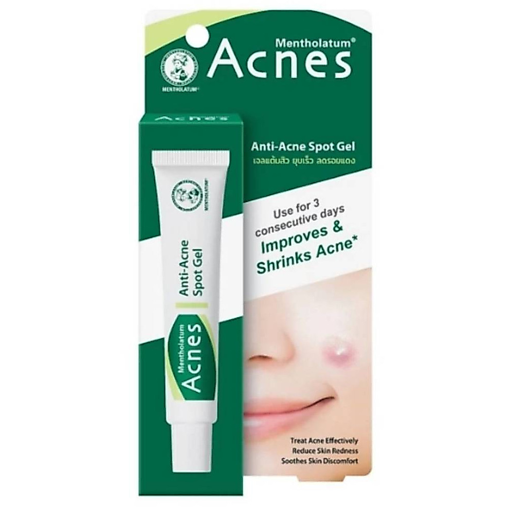 เจลแต้มสิว Mentholatum Acnes Anti-Acne Spot Gel 18 กรัม