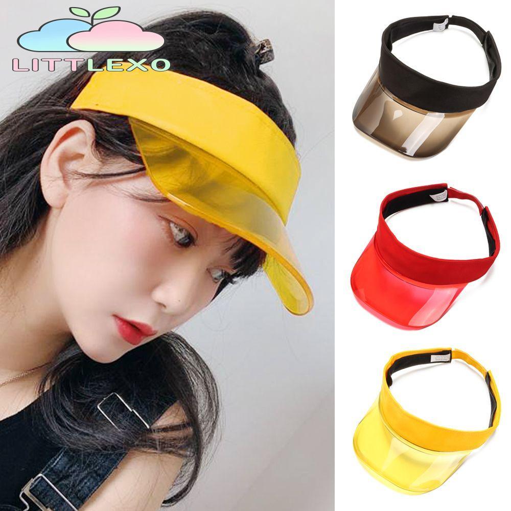 LITTLEX หมวกกีฬา Summer PVC น้ําหนักเบาหมวกชายหาด