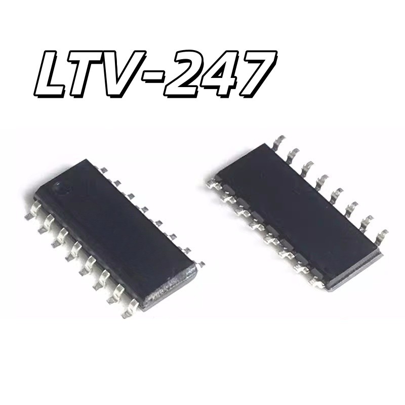 LTV-247 LTV247 L247 Optocoupler Patch SOP16 ทรานซิสเตอร์สี่ช่อง