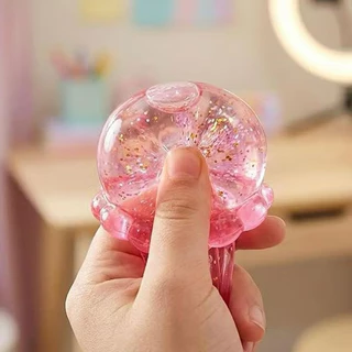 สกุชชี่ แมงกระพรุน สกุชชี่น้ำแข็ง เจลใส นุ่มเด้ง ของเล่นบีบนุ่ม สีสัน สวย หลากหลายแบบ ของเล่นบีบ สกุชชี่