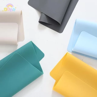 [BB-t] 15.7.5"x11.81" ขนาดใหญ่พิเศษซิลิโคนเกรดอาหารกันน้ํา Placemat ฉนวนกันความร้อนลื่นล้างทําความสะอาดได้ตารางเสื่อสําหรับห้องครัวอาหารค่ําใ