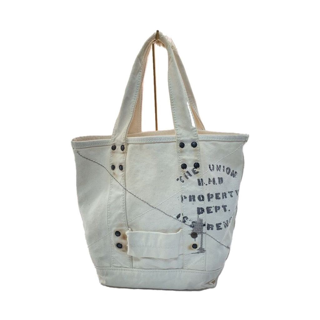 KAPITAL Tote Bag Purse -- WHT Direct from Japan Secondhand