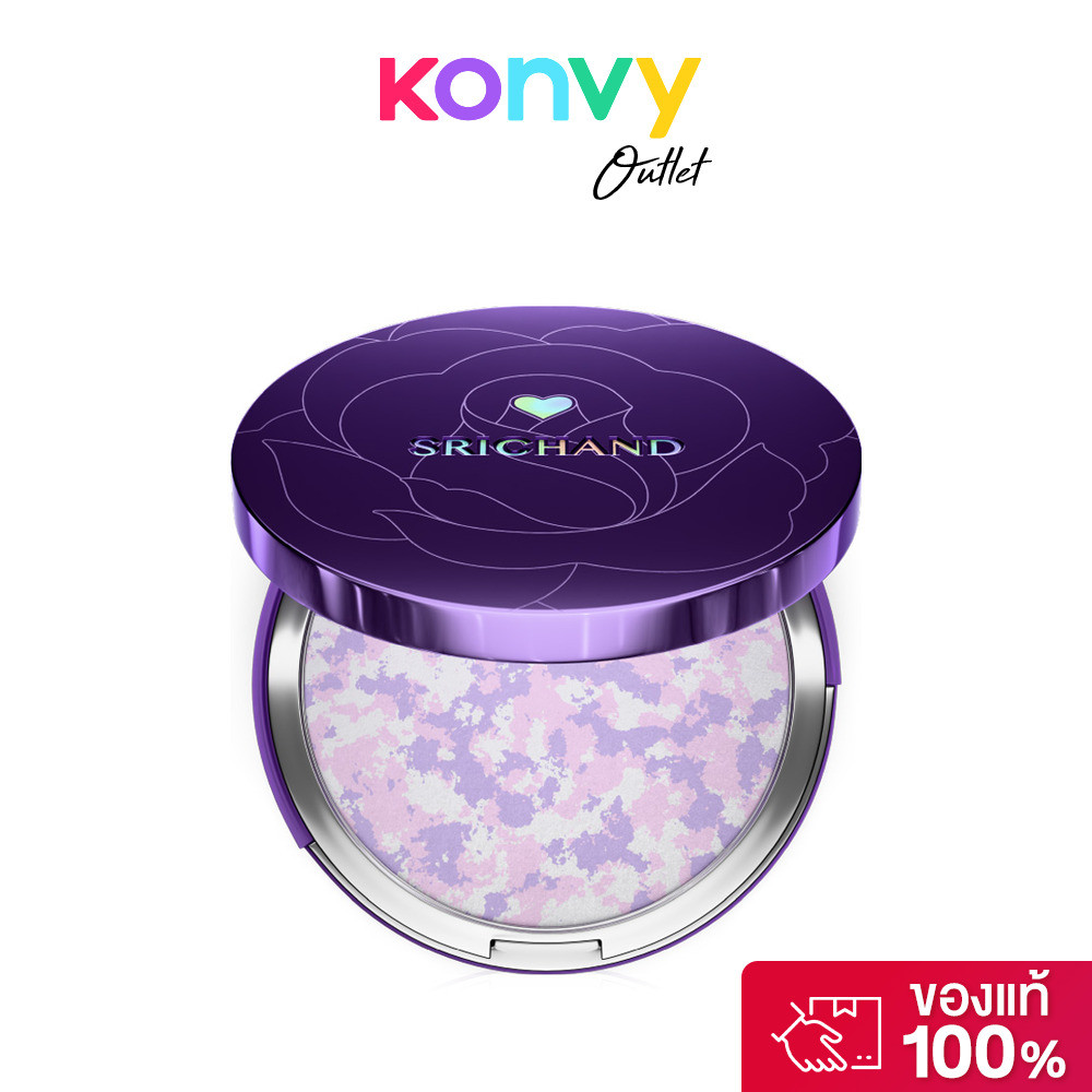 Srichand Bare to Perfect Correcting Compact Powder 7g ศรีจันทร์ แป้งโปร่งแสงไม่ผสมรองพื้น.