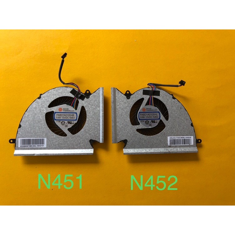 เหมาะสําหรับ Original 98 ใหม่ MSI Charge Tank 2pro GP76 GP76 GE76 N451 N452 พัดลม