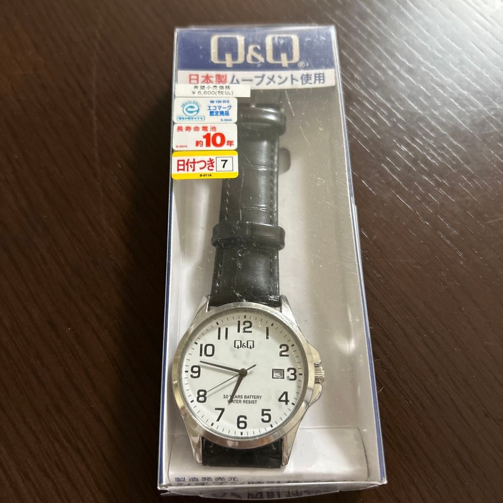 Citizen Q&Q  Q&Q  10-Year Battery Life  Synthetic Leather Band A23A-003PK