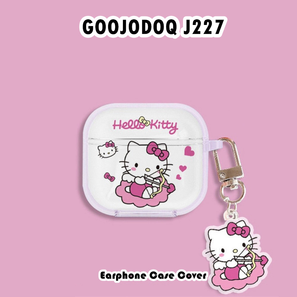 ประณีตสําหรับ GOOJODOQ J227 เคสซิลิโคนอ่อนนุ่มหวานน่ารักการ์ตูนหูฟังกรณีฝาครอบ