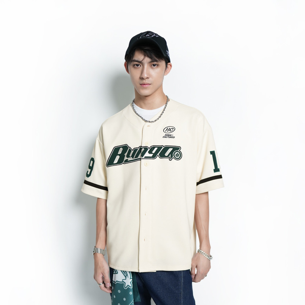 HIGH CULTURED BUNGA Superstar Baseball Shirt Baju Baseball - 92