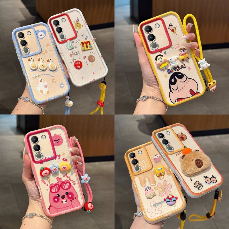 เคส vivo y04 4g เคส vivo y29s 5g เคส vivo y19e 4g เคส vivo y19 5g case TPU ซิลิโคนทนต่อการตกเคสโทรศั