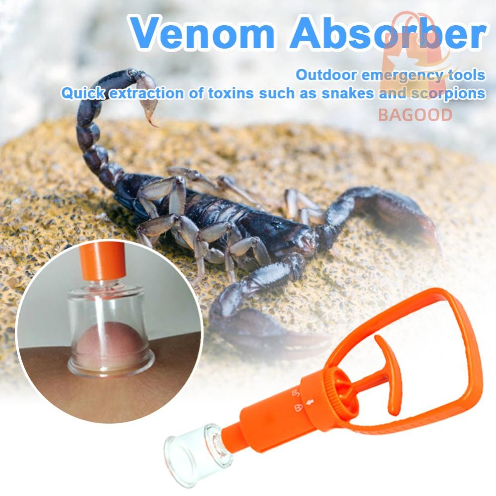 Veemon Extractor สำหรับดูดเสมหะจากบาดแผลงูกัด ใช้ได้ดีในการตั้งแคมป์กลางแจ้ง