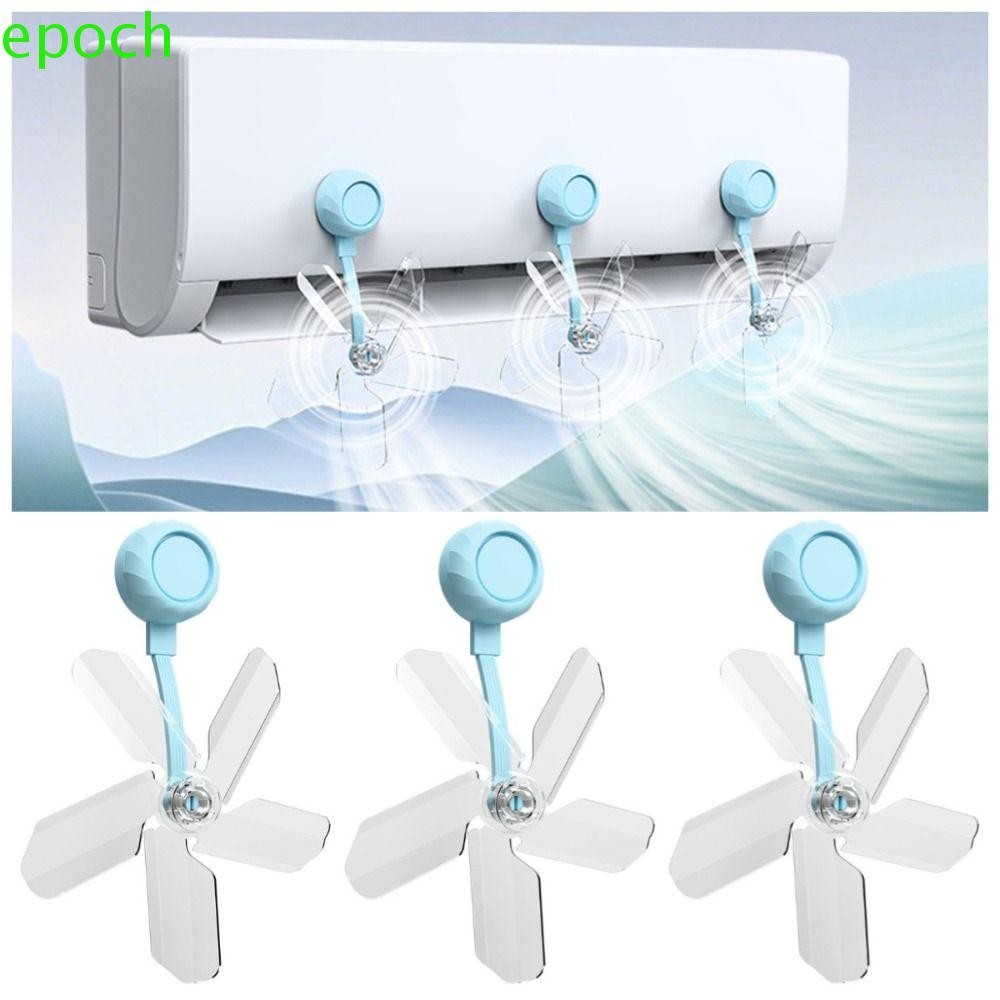 EPOCH 3 ชิ้น Conditioning Guide Fan, Windmill รูปดูดถ้วยเครื่องปรับอากาศ Ventilator, ปฏิบัติปรับประหยัดพลังงานกันลมเครื่องปรับอากาศกระจก Study Room