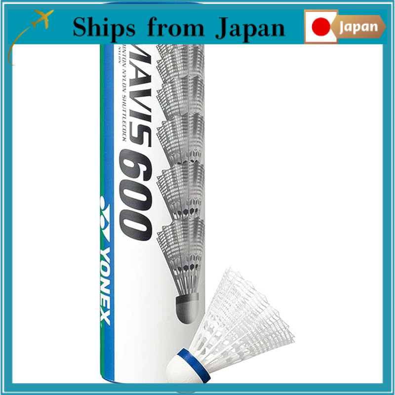 YONEX Mavis 600P Nylon Shuttlecock - 6 Pack