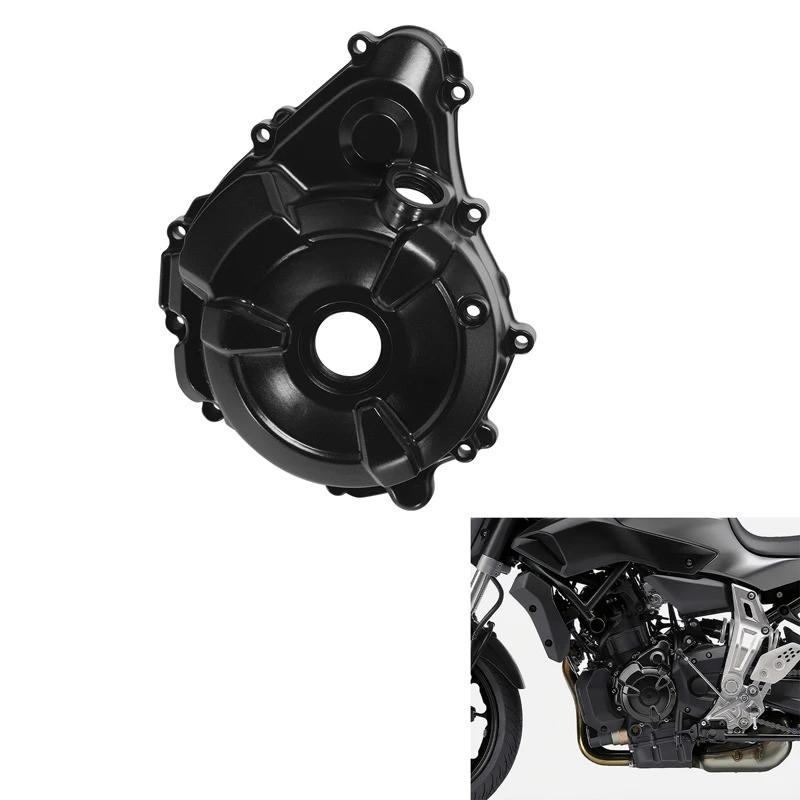 TE ฝาครอบสเตเตอร์เครื่องยนต์ด้านซ้ายเหวี่ยงสำหรับ Yamaha Tenere 700 2021-2024 FZ07 2015-2017 MT07 20