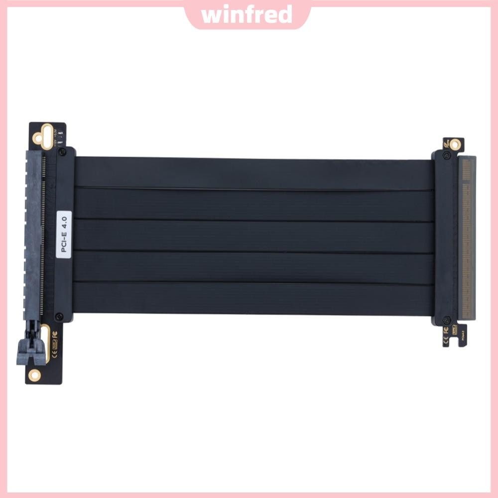 PCI-E 4.0 Riser Cable PCI Express Gen 4 GPU Extension Cord สายต่อกราฟิกการ์ดเข้ากันได้กับ RTX4090 RT