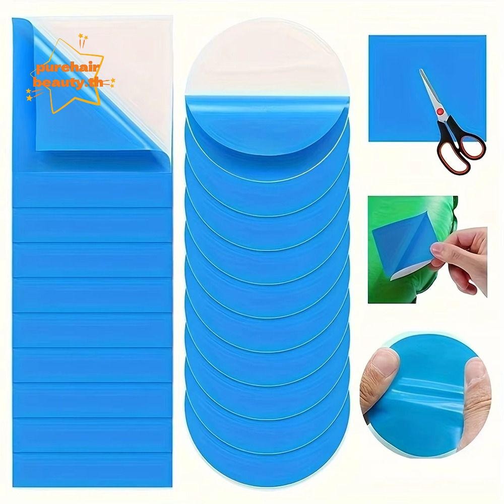PUREHAIRBEAUTY ชุดซ่อมสระว่ายน้ํา 10 ชิ้น, แพทช์ซ่อมสระว่ายน้ําซ่อมใต้น้ําแบบมีกาวในตัว, PVC ทนทานสําหรับสระว่ายน้ํากาวแพทช์มัลติฟังก์ชั่น
