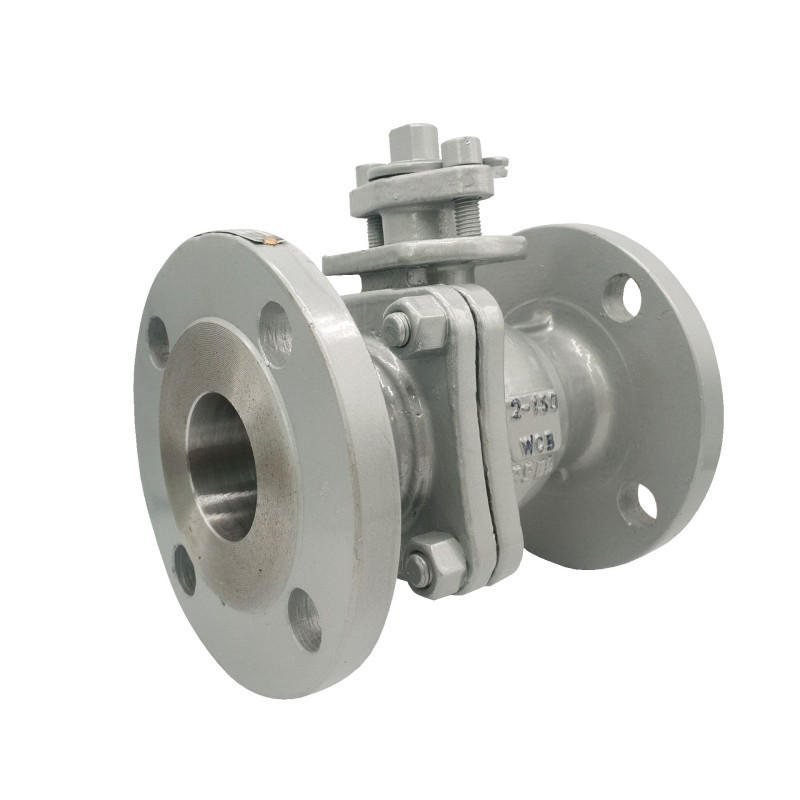 Q41F-150LB Q41F-300LB Q41F-600LB เหล็กหล่อ WCB บอลวาล์วหน้าแปลนมาตรฐานอเมริกัน