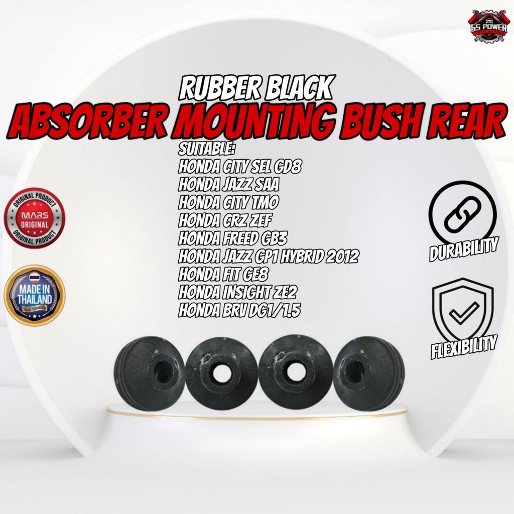 ABSORBER MOUNTING BUSH REAR / BELAKANG - HONDA BRV (2016-2025)