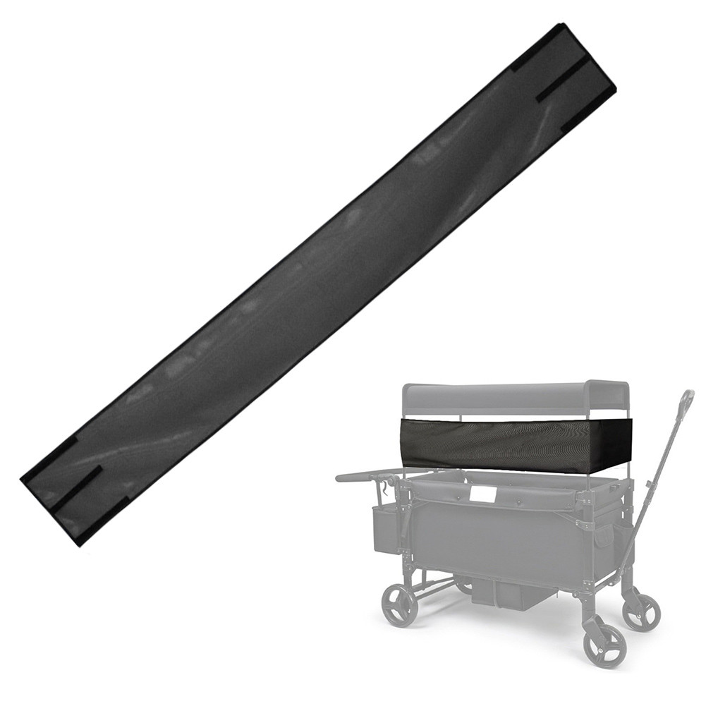 Camping Wagon Stroller Sunshade Net Breathable Canopy Adjustable Wagon Cover