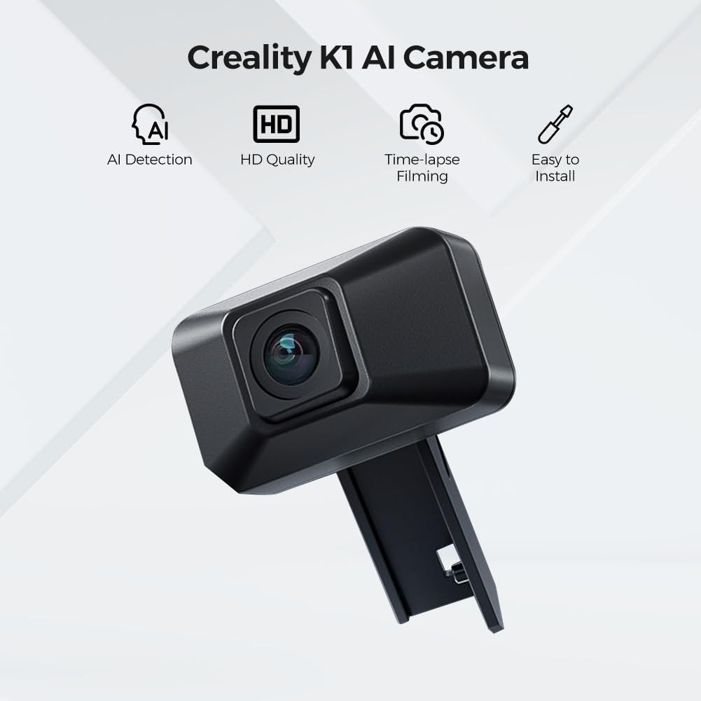 Creality กล้อง K1 SE AI อย่างเป็นทางการ, การตรวจสอบระยะไกล, มุมมองแบบเรียลไทม์, การเชื่อมต่อ WiFi, ว