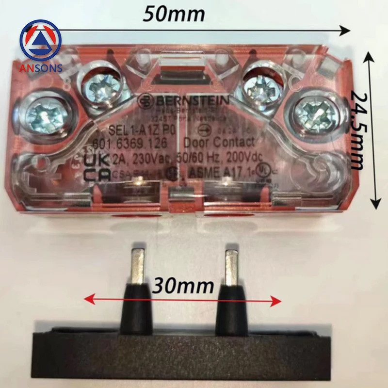 601.6369.126 SEL1-A1Z PO 262 SEL2-A1Z P-0 ECT 005 SEL1-A1Z-J Bernstein สวิตช์สัมผัสลิฟต์จุด Ansonste
