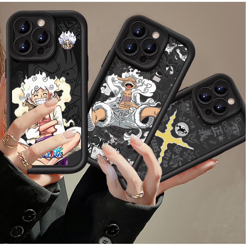 SAMSUNG Cool One Pieceเคสโทรศัพท์สําหรับSamsung Galaxy A17 A07 A06 A16 A36 A26 A55 A54 A32 A12 A22 5G A72 ฝาครอบอะนิเมะNica Luffyกันกระแทกนุ่มAnti Fallซิลิโคน