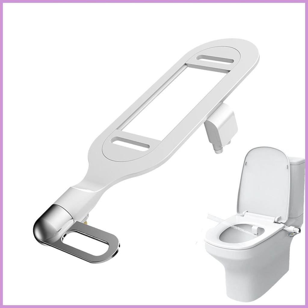 Bidet ที่นั่งชักโครกสิ่งที่แนบมา Non-ไฟฟ้า Bidet Double-Nozzle Sprayer ปรับความดันห้องน้ําสิ่งที่แนบ