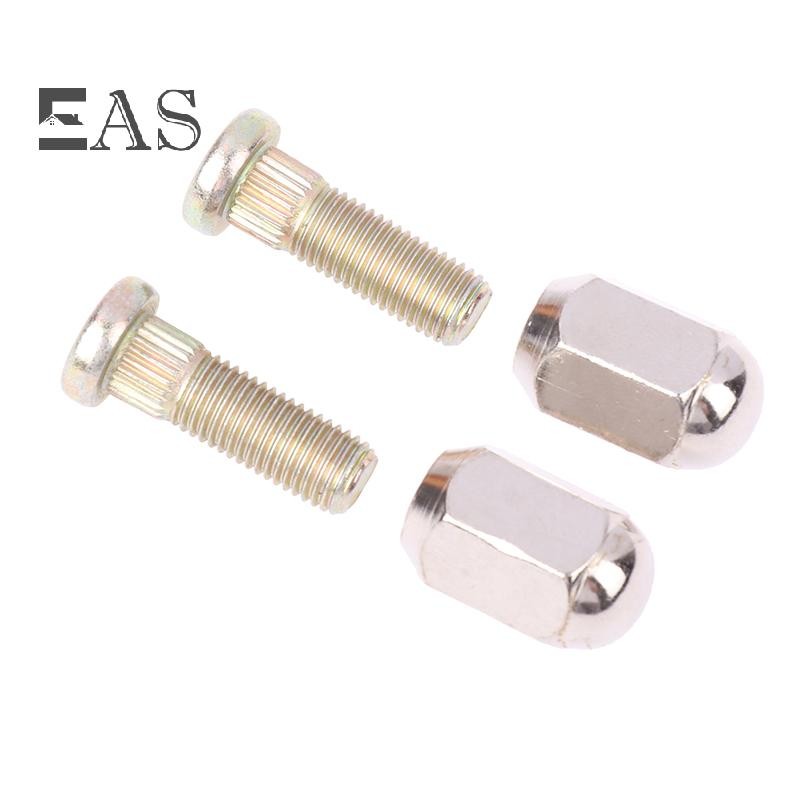 [EA] 2 ชุด M10x1.25 Hex Nuts 10.9 STEEL Spline สกรูชุดสําหรับ ATV Go kart UTV Buggy Quad Dirt Bike ย