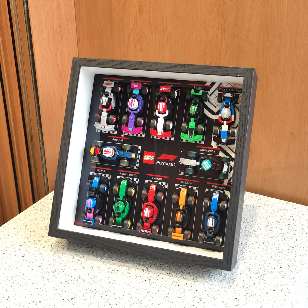 เหมาะสําหรับ Lego 71049 Chouchoule F1 Racing Mini รุ่นกล่องกรอบรูปติดผนังเครื่องประดับกันฝุ่น