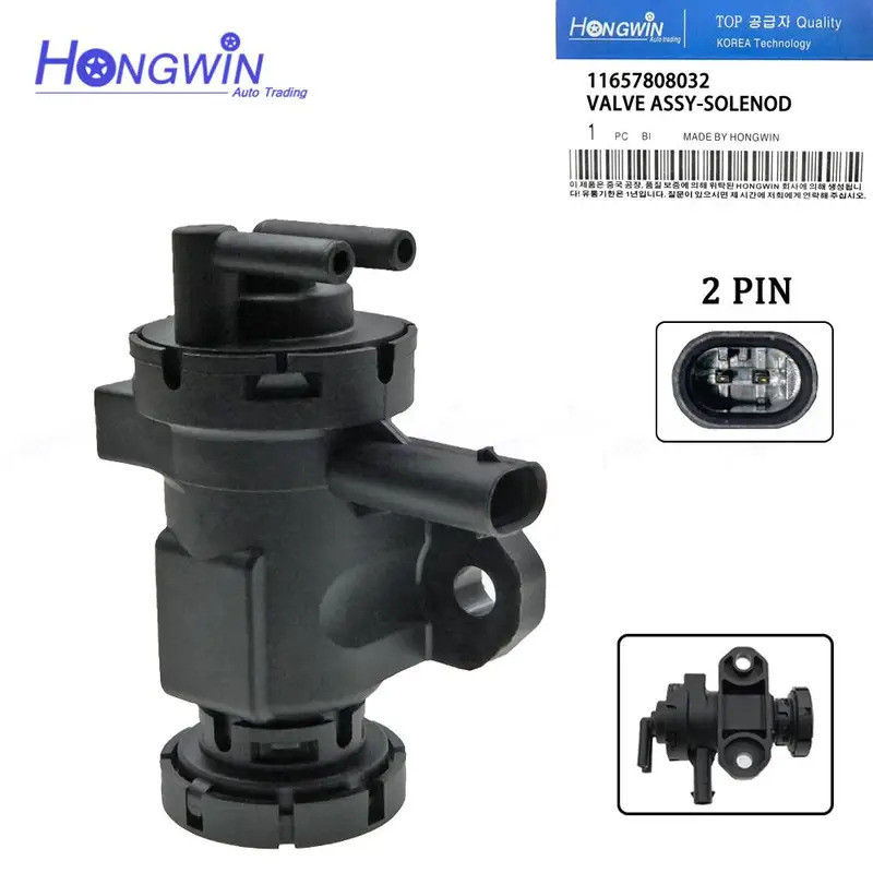 Turbocharger ความดัน Solenoid วาล์วเหมาะกับ BMW 1/3/5/6/7/X3/X5/X6 E60 E87 E81 E87 E88 E82 E90 E91 N