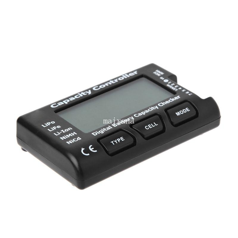 MT RC CellMeter-7 เครื่องตรวจสอบความจุดิจิตอลสําหรับ Nicd NiMH LiPo LiFe Li-ion