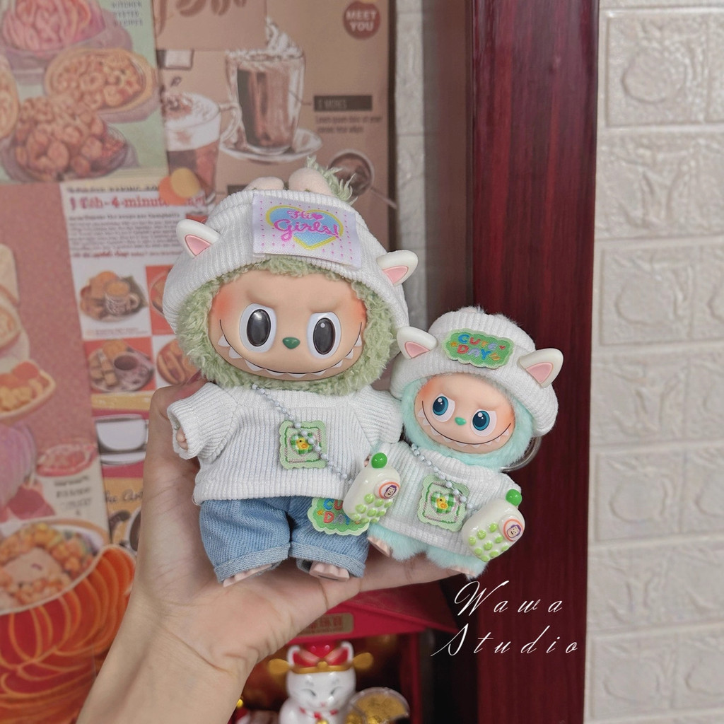 🔥ชุดลาบูบู้ v4 ชุด labubu แบรนด์ ชุด labubu ชุดไทย labubu v4 clothes