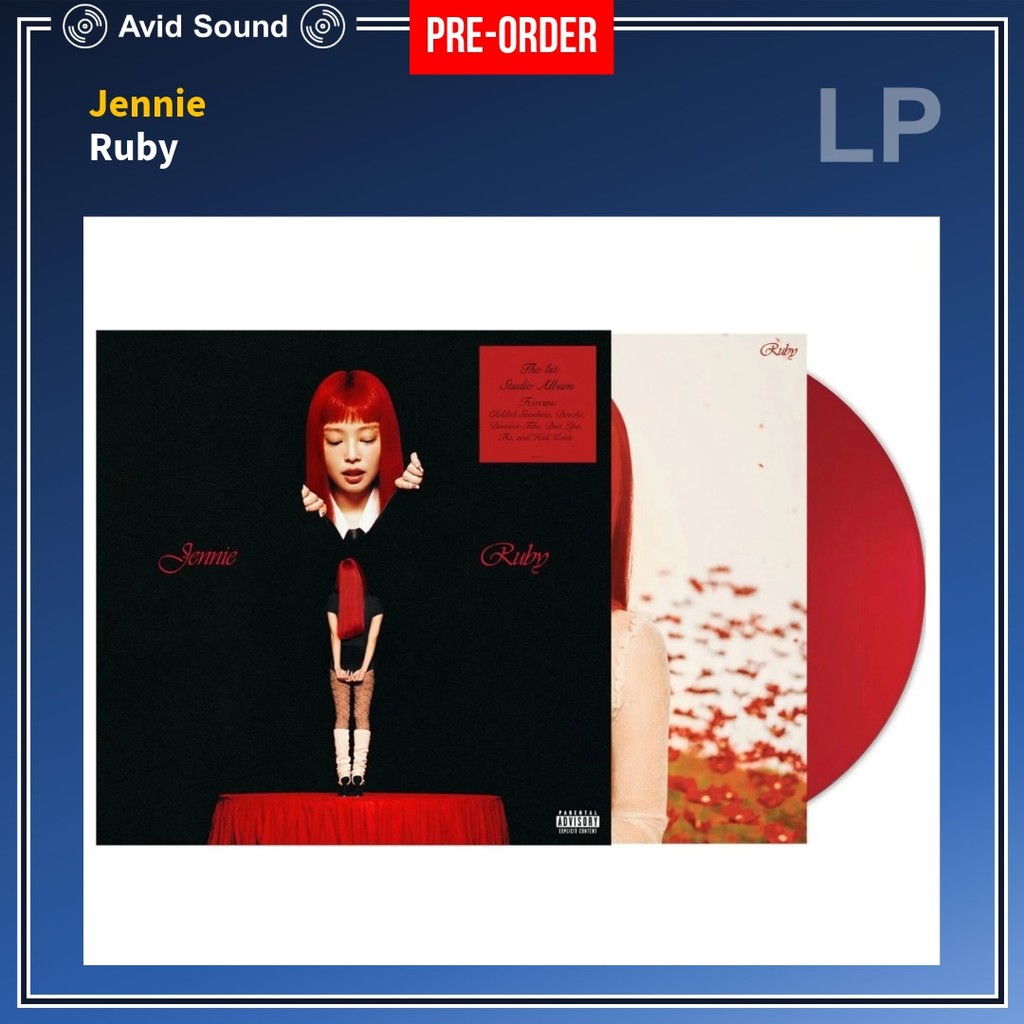 Pre-Order แผ่นเสียง Jennie Ruby ใหม่ ซีล Jennie Vinyl LP