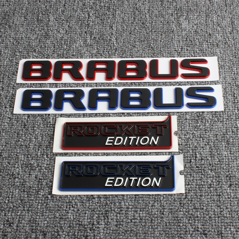 เหมาะสําหรับ Mercedes-Benz G-Class Wordmark G700 800 900 BRABUS Body Modification BRABUS ด้านหลังหาง