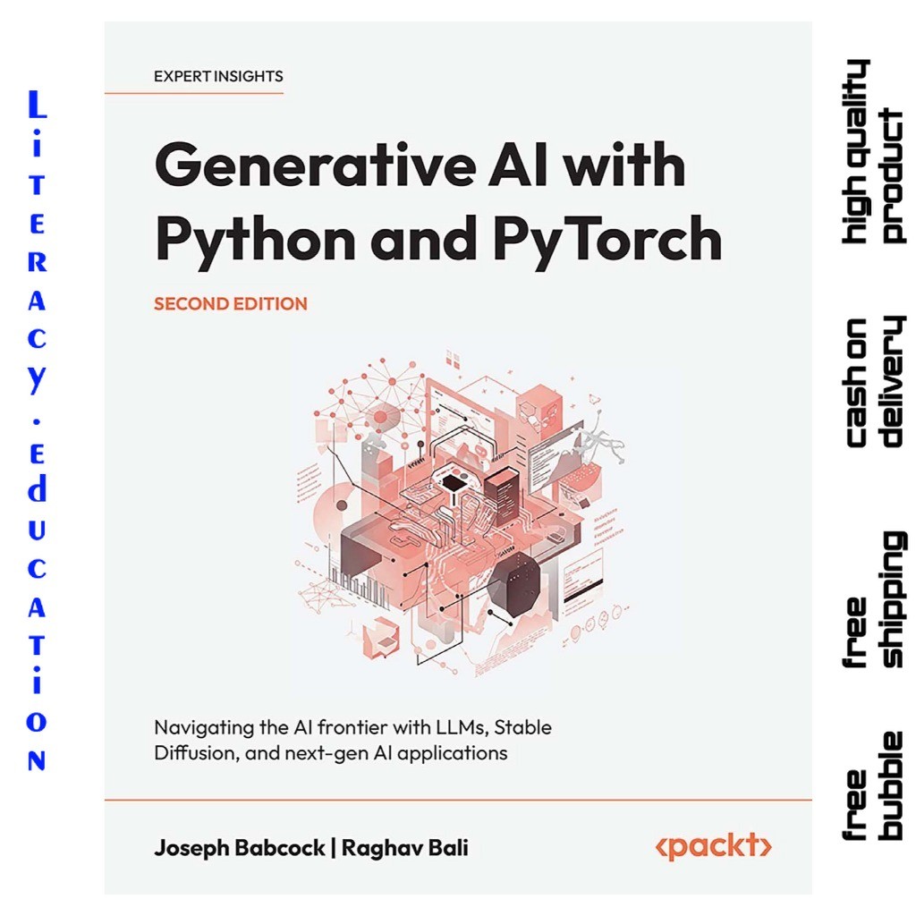 GENEROS AI WITH PYTHON และ PYTORCH SECOND EDITION JOSEPH BACOCK, RAGHAV BALI