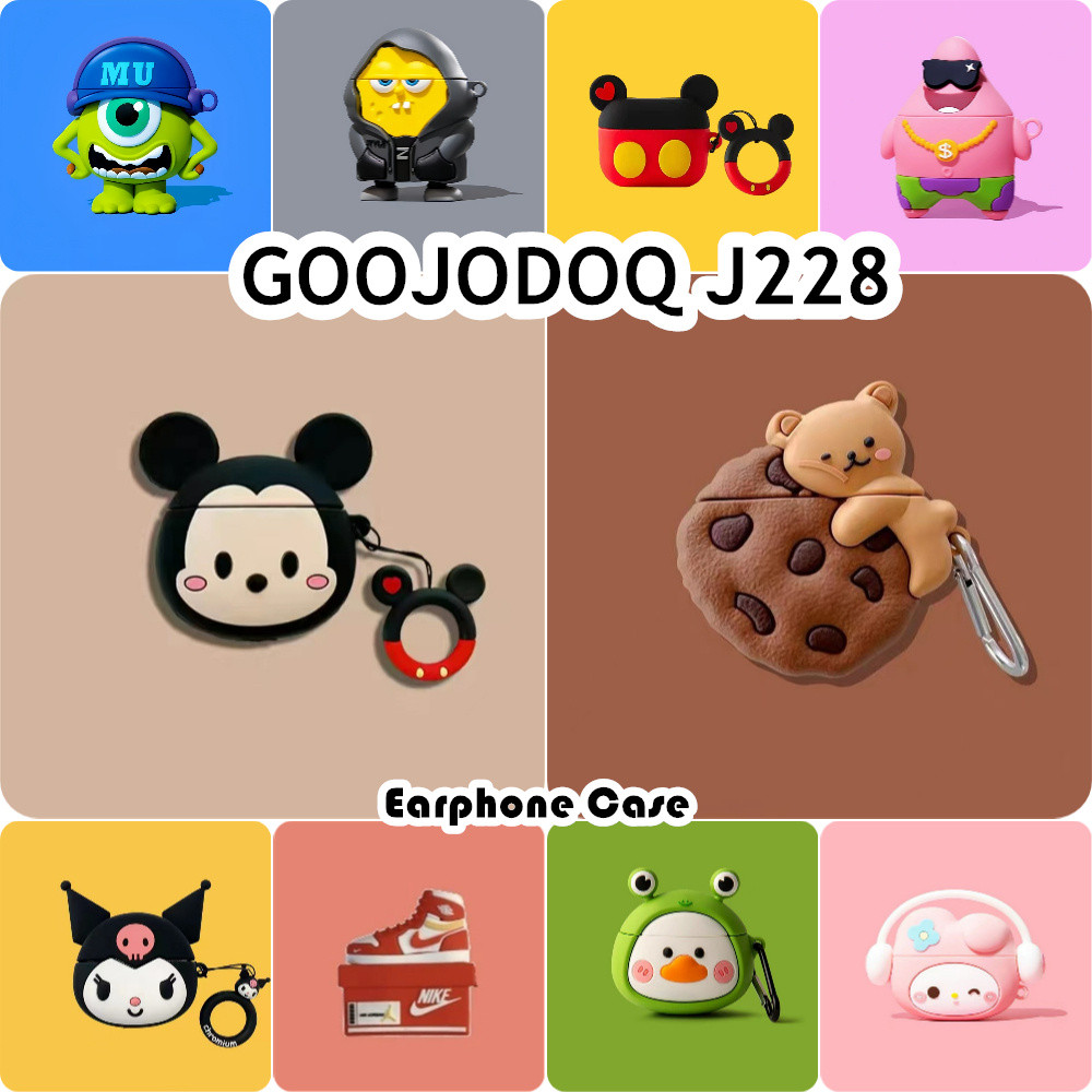 imamura สําหรับ GOOJODOQ J228 กรณี Niche การ์ตูนซิลิโคนอ่อนนุ่มหูฟังกรณีปลอก NO.2