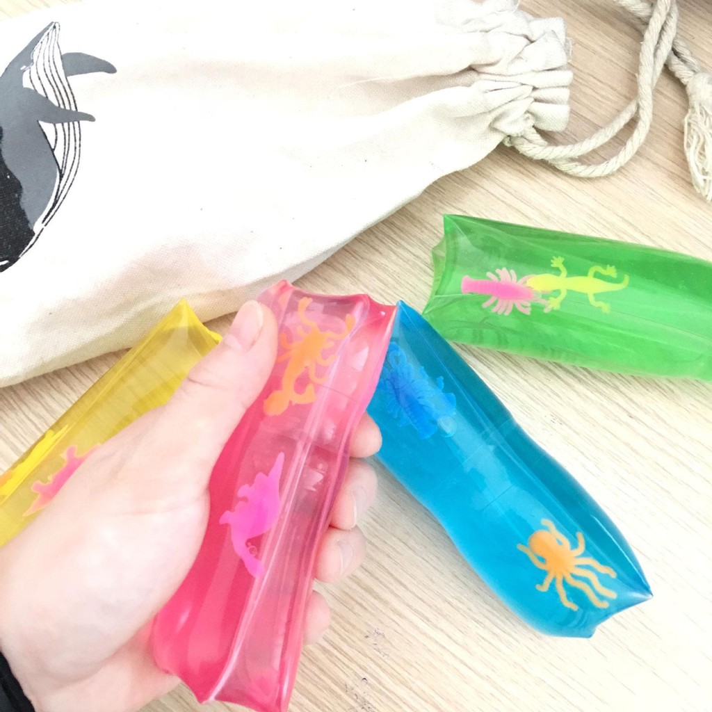 [Qklmdt] Squishy Wiggler ลื่น Tricky Wiggly Tube สําหรับเด็กผู้หญิงเด็กผู้ใหญ่
