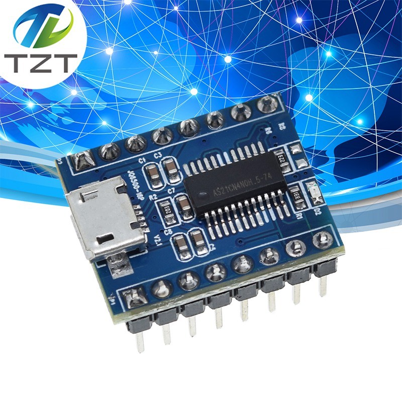 1PCS ใหม่ JQ6500 โมดูลเสียง USB เปลี่ยน One to Five Way MP3 เสียงมาตรฐาน JQ6500 โมดูลเสียง 16M