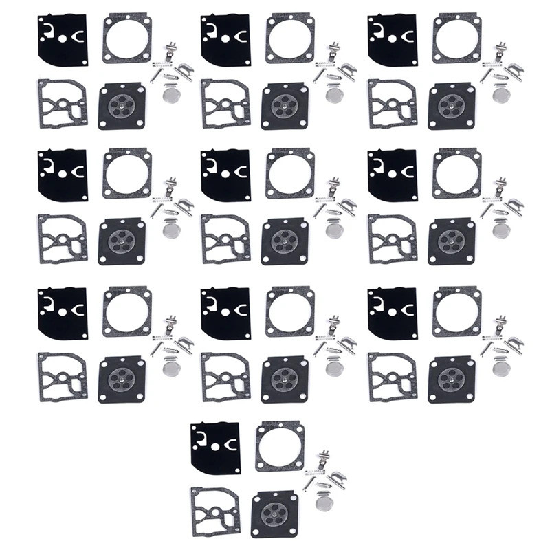 ชุดซ่อมคาร์บูเรเตอร์ชิ้นส่วนทริมเมอร์ RB-100 ปะเก็นไดอะแฟรมสําหรับ Stihl HS45 FS55 FS38 BG45 MM55 41