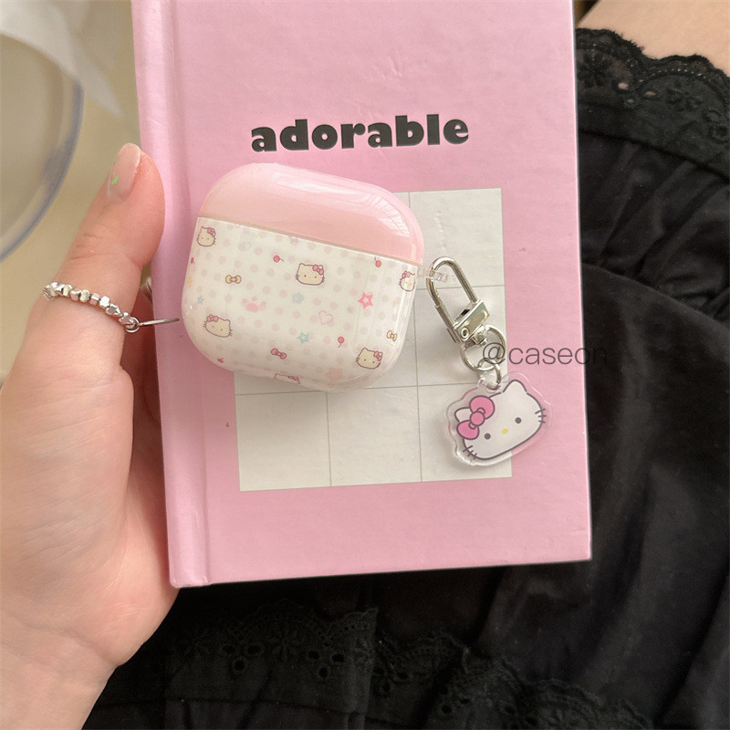 เคสเรียบง่ายและชัดเจนเหมาะสำหรับ AirPods Pro2 Bluetooth ไร้สาย 3 4 1/2 ปลอกหูฟังรุ่นที่ 3 น่ารัก