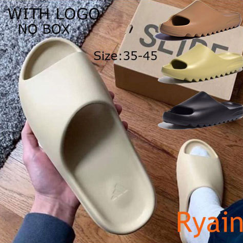 Eu31-46 Yeez Slides Kanye West รองเท้าแตะ Unisex รองเท้าแตะแม่ลูก size31-46 EU46/47