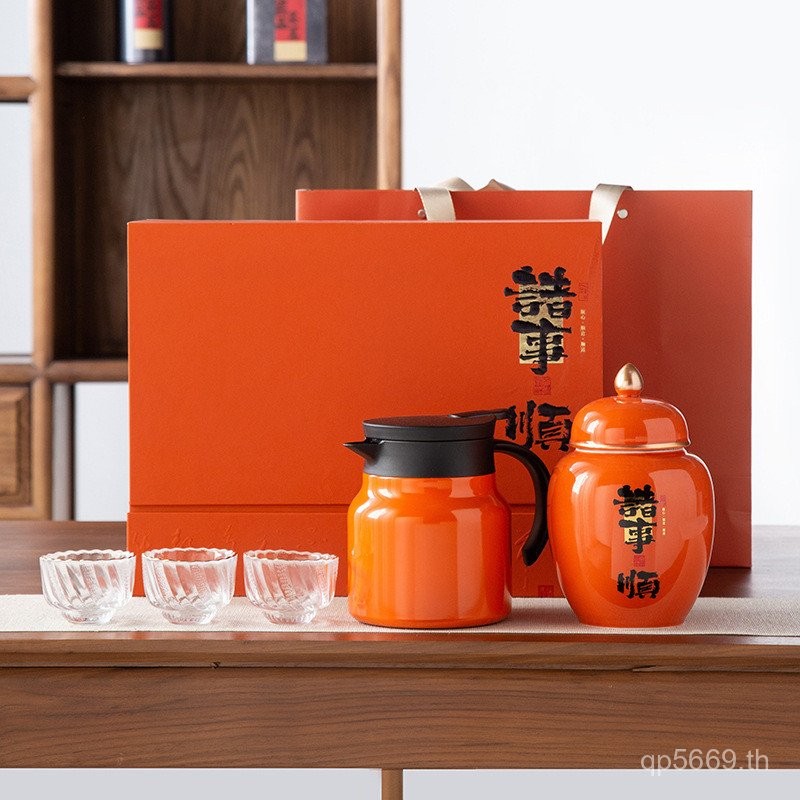 กล่องของขวัญเปล่ากล่องเปล่า Dian Black Tea Gift Box Gift Box Jinjun Eyebrow Gift Box High-End Black 