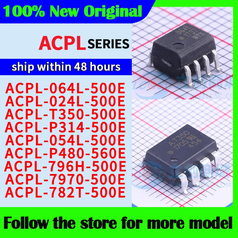 2-5PCS 064L/024L/T350/P314/054L/P480/796H/7970/782T ACPL-064L-500E ACPL-024L-500E ACPL-T350-500E ACP