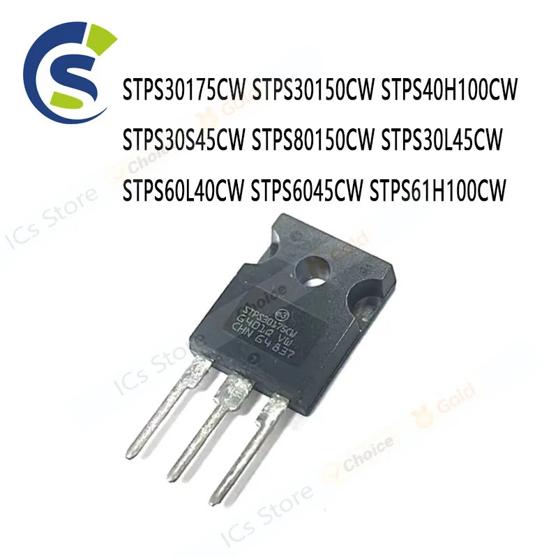 5PCS STPS30175CW STPS30150CW STPS40H100CW STPS30S45CW STPS80150CW STPS30L45CW STPS60L40247S6045CWS61