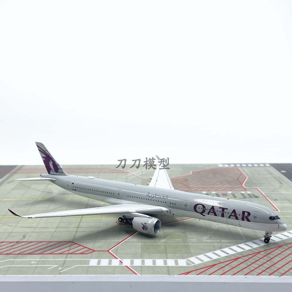 1: 400 Katar Airlines A350-1000 Airliner A7-ANP เครื่องบินรุ่นโลหะผสมจําลองเครื่องประดับ